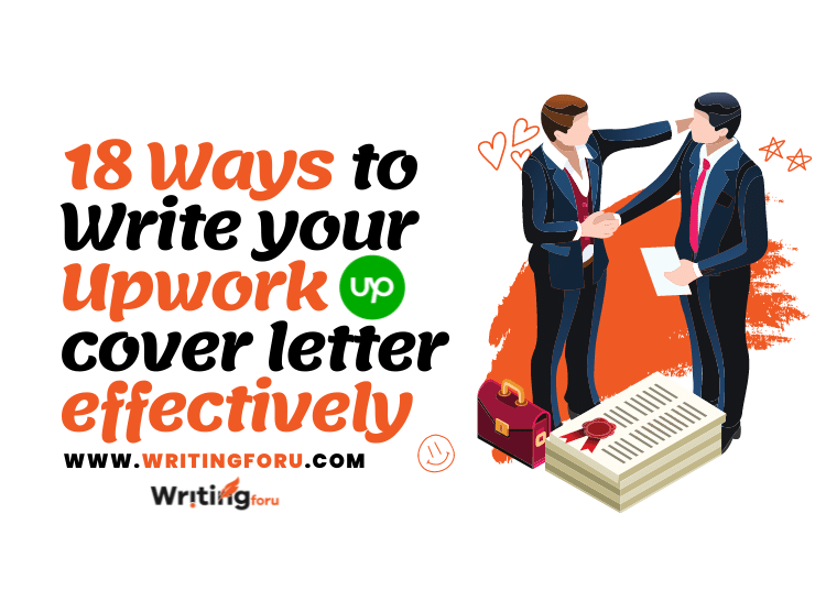 what to write on cover letter on upwork
